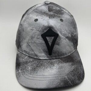 Ivivva by Lululemon Snapback Baseball Hat Men's M/L Gray Black Marble Pattern